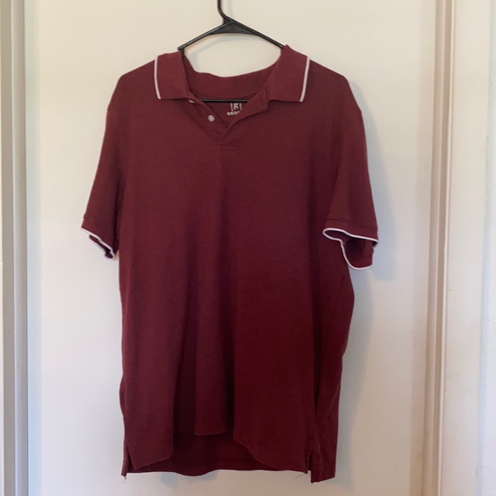 George maroon polo